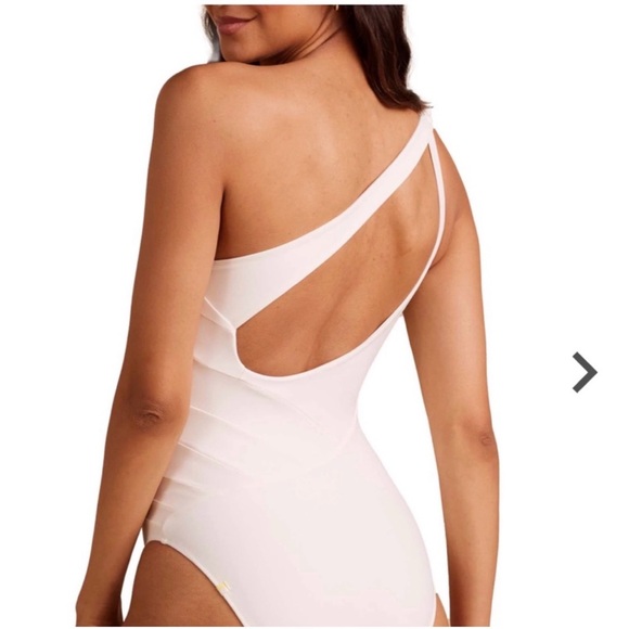 Summersalt The Sidestroke Swimsuit One Piece NEW Size 2 Ivory Resort Vacation - Picture 2 of 6